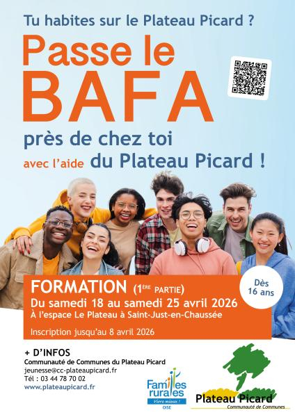 Bafa 2026 affiche XS